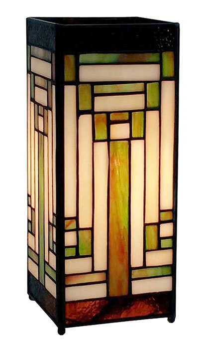 Tiffany Art Deco Square Lamp